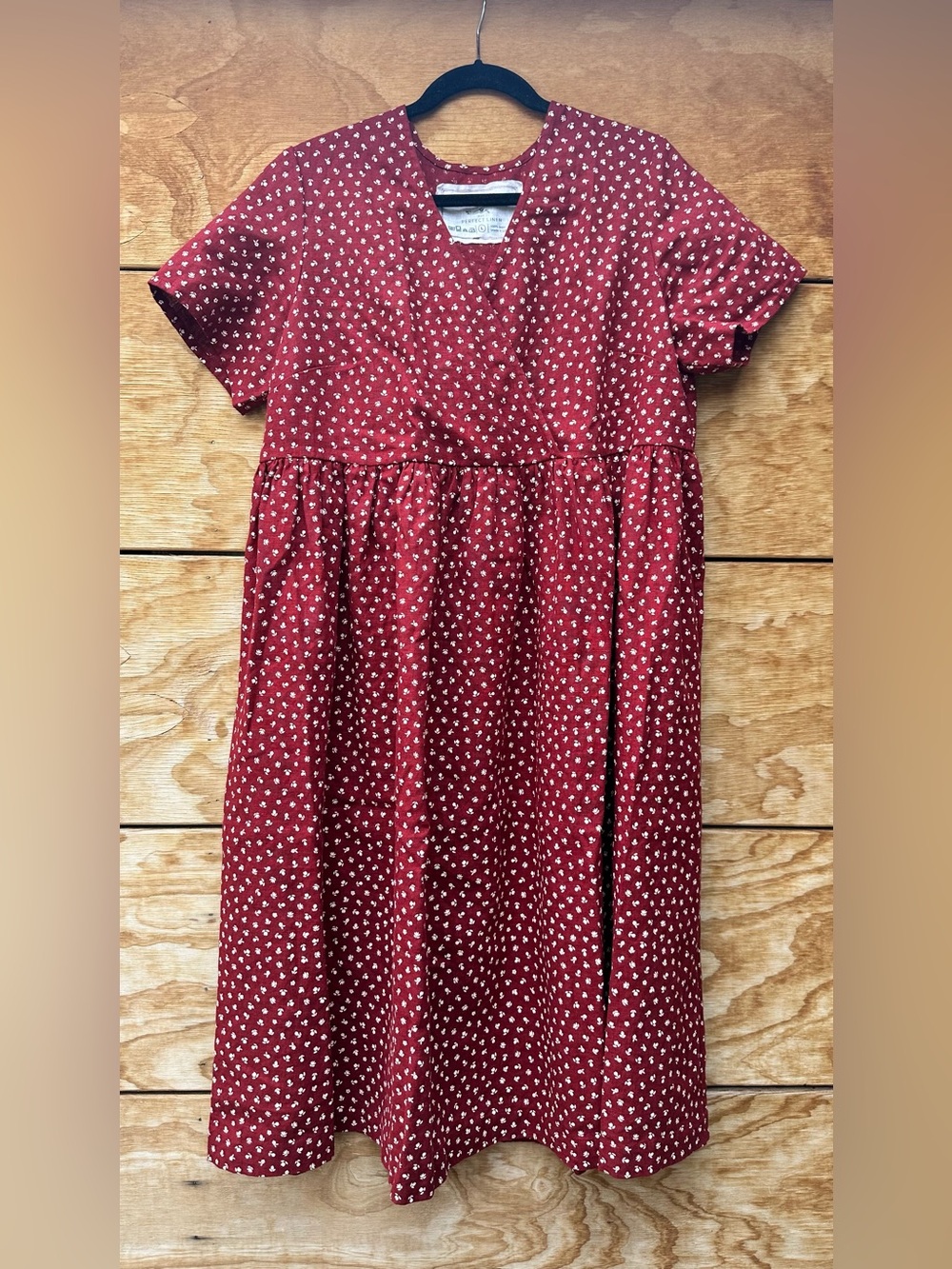 Maxi NERJA wrap-front linen dress